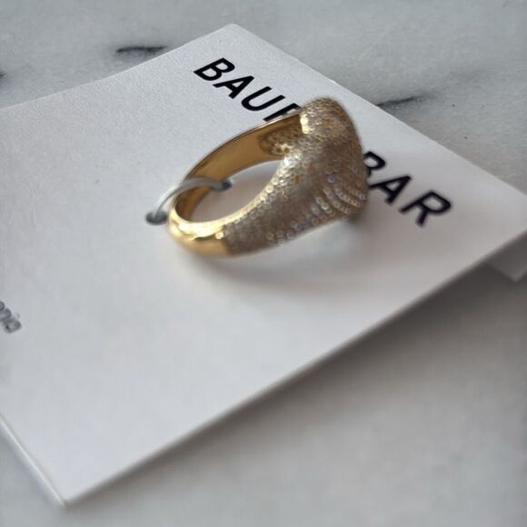 NWT Baublebar Hope Heart Pave ring size 7 - Picture 4 of 6